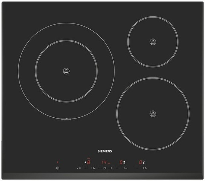 Siemens EH651TK11E Встроенный Induction hob Черный плита