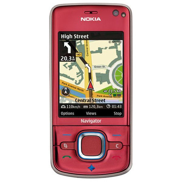 Nokia 6210 Navigator Rot Smartphone