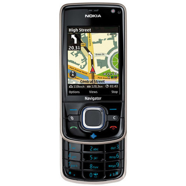Nokia 6210 Navigator Black smartphone