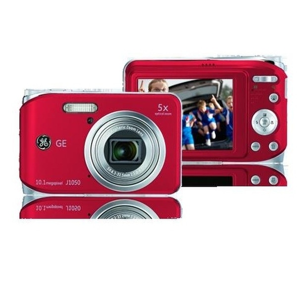 GE Smart J1050 Compact camera 10.1MP CCD Red
