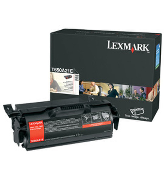 Lexmark T650A21E Cartridge 7000pages Black laser toner & cartridge
