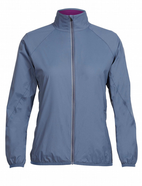 Icebreaker Cool-Lite Rush Windbreaker Women's shell jacket/windbreaker S Wool,Nylon Blue
