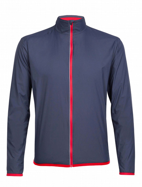 Icebreaker Cool-Lite Incline Windbreaker Jacket M Nylon,Wool Blue,Orange