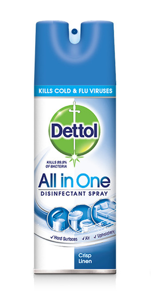 Dettol 3021337 400ml Spray Liquid Disinfecting cleaner bathroom cleaner