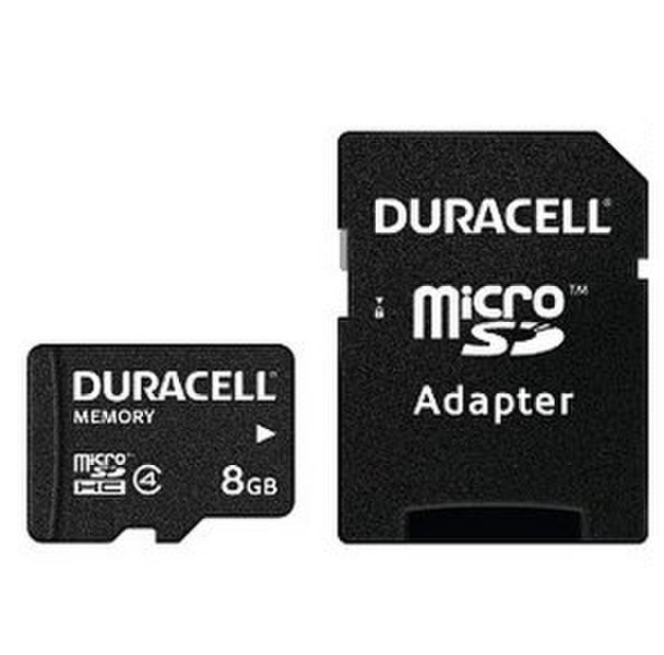 Duracell DRMK8 8ГБ MicroSDHC Class 4 карта памяти