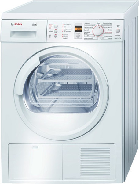 Bosch WTE8630PEE freestanding Front-load 7kg C White tumble dryer