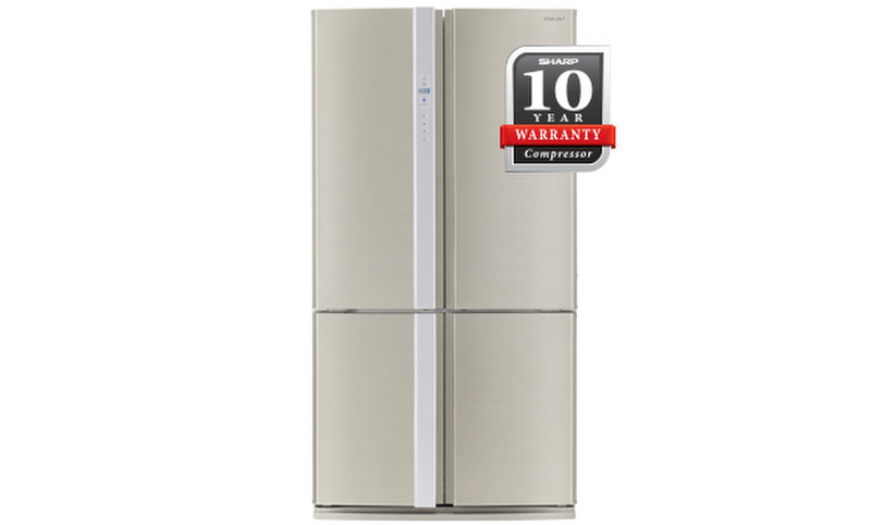 Sharp SJF83MSL side-by-side refrigerator