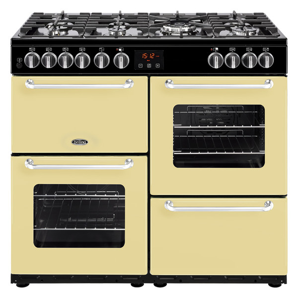 Belling Sandringham 100 DFT Range cooker Gas A Cream