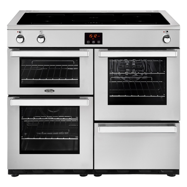 Belling Cookcentre 100 Ei Range cooker Induction hob Stainless steel