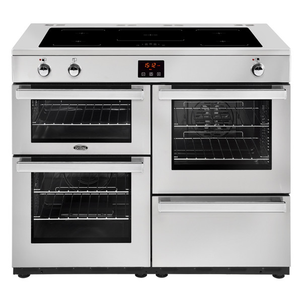 Belling Cookcentre 110 Ei Range cooker Induction hob Edelstahl