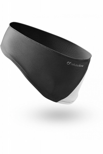 Cellularline Earband Running Athletic headband Fabric Black
