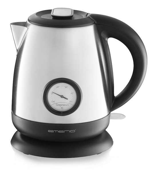 Emerio WK-109795 1L Black,Stainless steel 2000W electrical kettle
