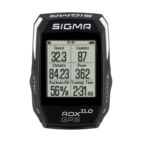 Sigma ROX GPS 11.0 1.7Zoll Wireless bicycle computer Schwarz
