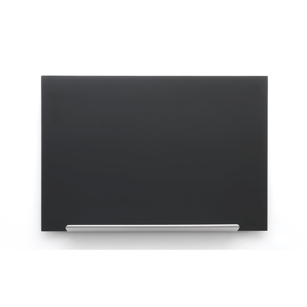 Nobo Diamond Glass Board Magnetic Black 677x381mm