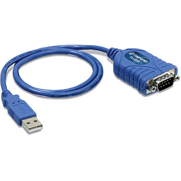 Trendnet TU-S9 0.661м Синий кабель USB