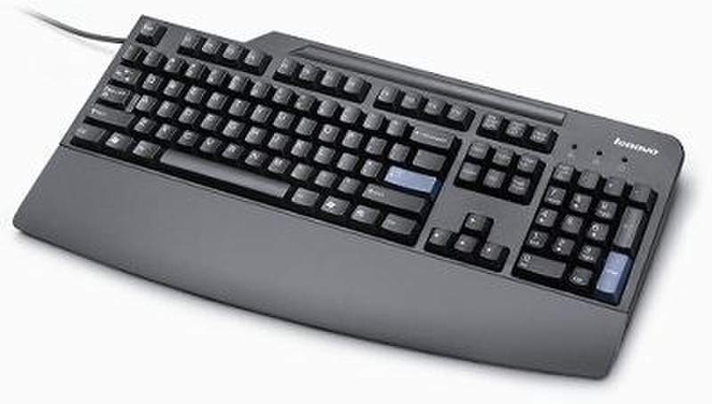 Lenovo Preferred Pro USB USB AZERTY Black keyboard