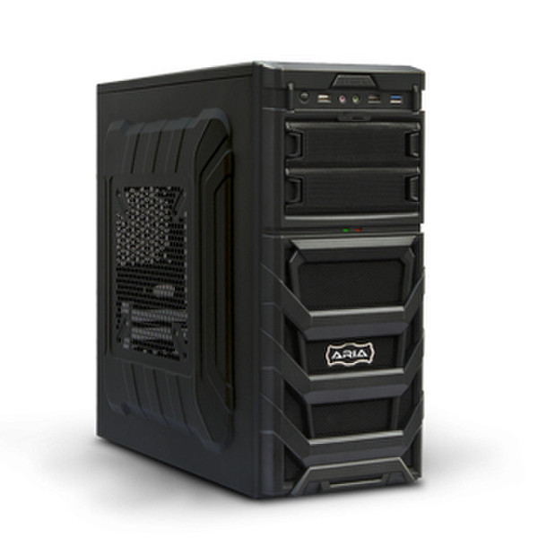 Atlantis Land ARIA-A65 NP Tower Black computer case