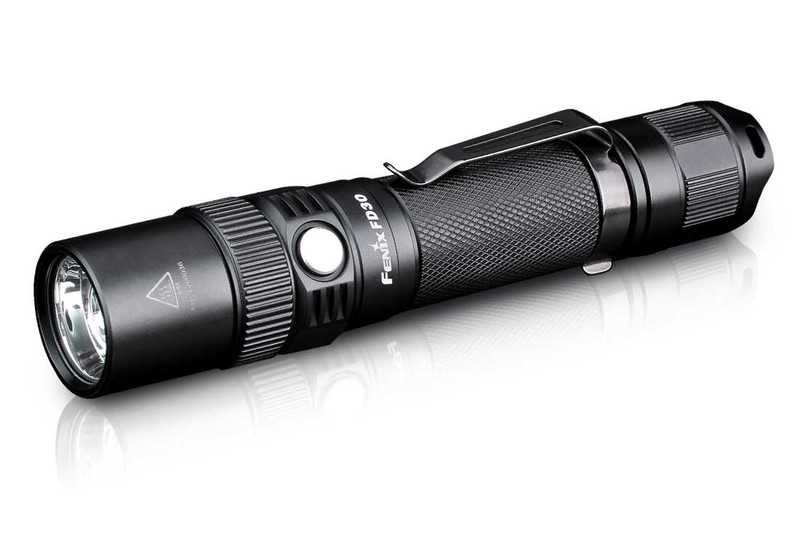 Fenix FD30 Ручной фонарик LED Черный электрический фонарь