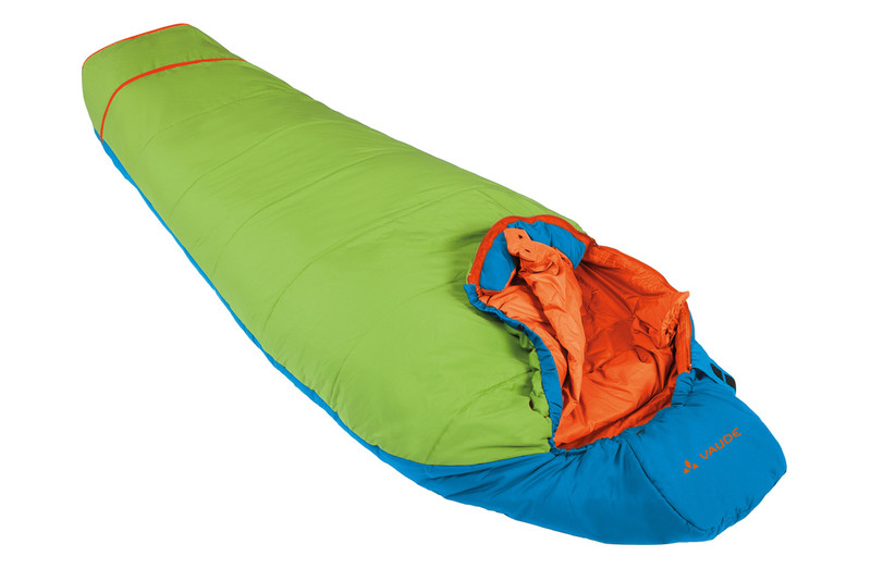 VAUDE Dreamer Adjust 450 Для взрослых Mummy sleeping bag Полиэстер Синий, Зеленый, Оранжевый