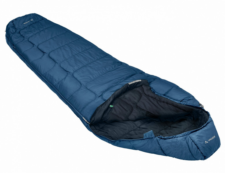 VAUDE 121293340010 Adult Mummy sleeping bag Polyester Blue sleeping bag