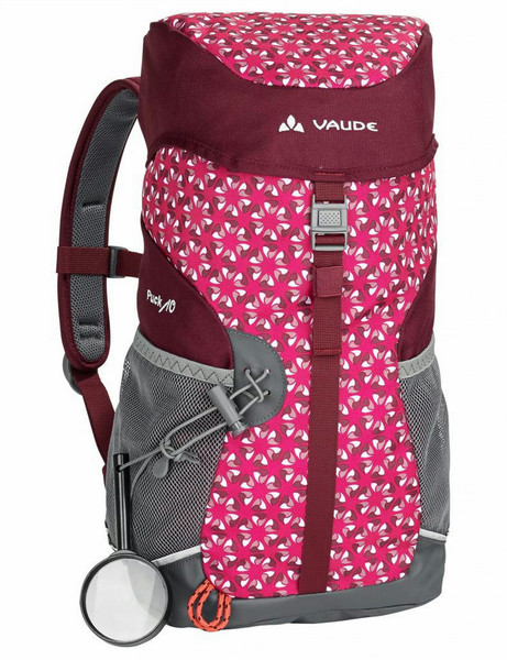 VAUDE Puck 10 Женский 10л Полиамид, Полиэстер, Полиуретан, Брезент Разноцветный, Розовый туристический рюкзак