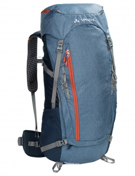 VAUDE Asymmetric 42+8 Male 50L Polyester,Polyurethane Blue travel backpack