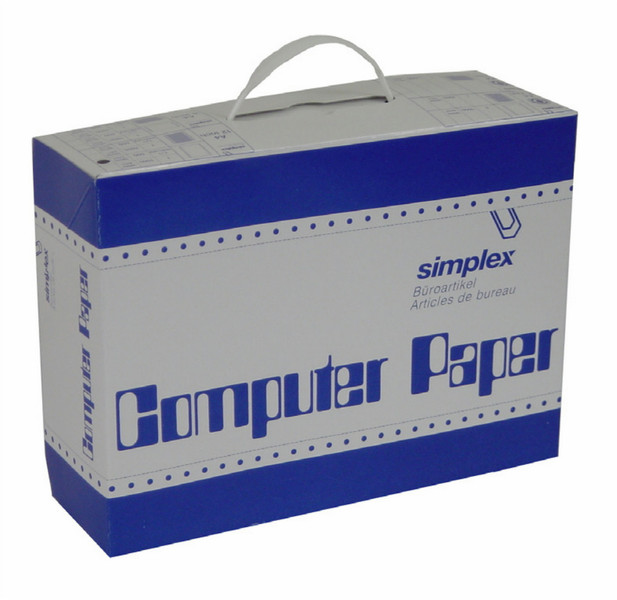 Simplex 38109 A4 (210×297 mm) Weiß Druckerpapier