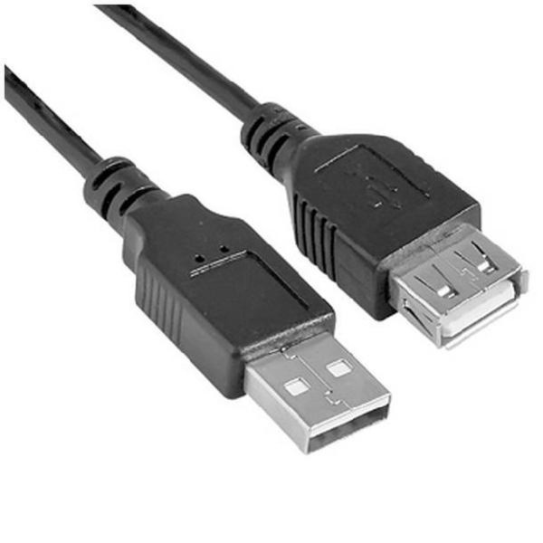 Nilox 07NXPU010A202 1m USB A USB A Black USB cable