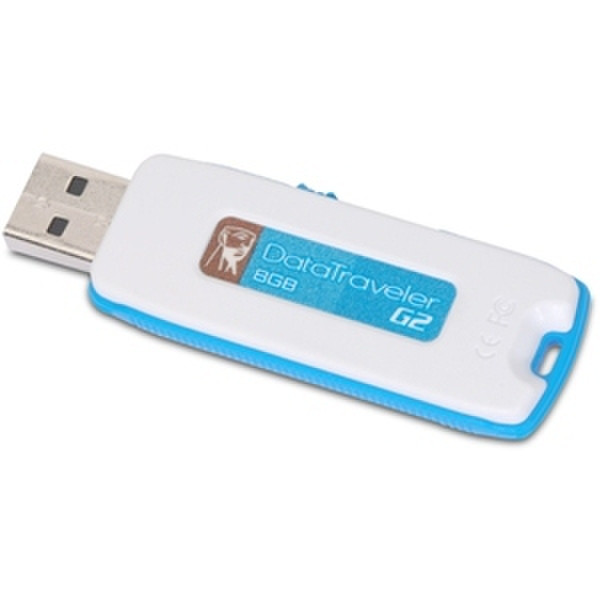 Kingston Technology DataTraveler 8GB G2 8GB USB 2.0 Type-A Blue USB flash drive