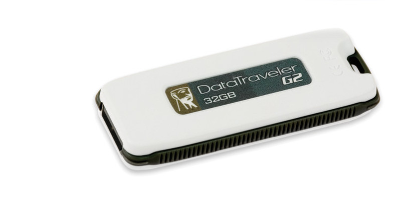 Kingston Technology DataTraveler 32GB Generation 2 (G2) 32GB USB 2.0 Typ A Schwarz, Weiß USB-Stick