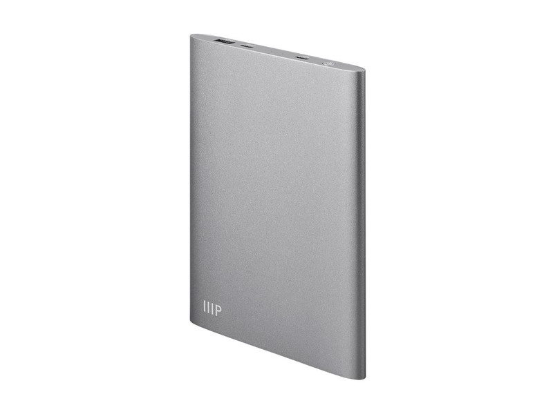 Monoprice Lithium-ion, 15000 mAh, USB-C Литий-ионная (Li-Ion) 15000мА·ч Серый внешний аккумулятор