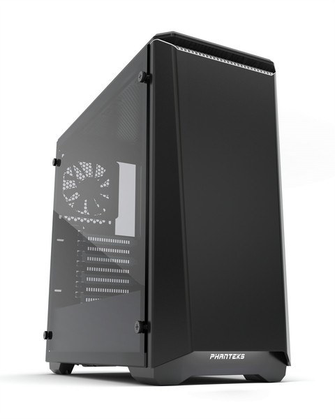 Phanteks Eclipse P400S Tempered Glass Midi-Tower Schwarz, Weiß Computer-Gehäuse