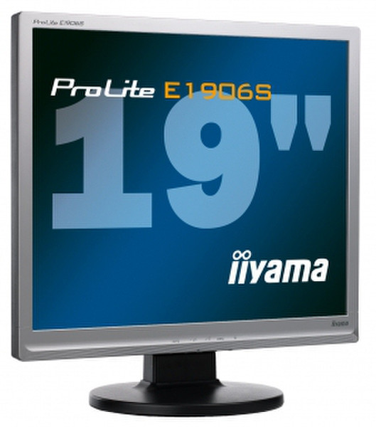 iiyama ProLite E1906S-S 19Zoll Silber Computerbildschirm