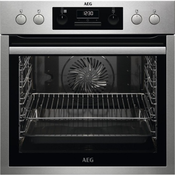 AEG EES35111XM + HE604079XB Ceramic Electric oven cooking appliances set