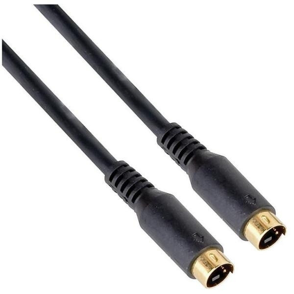 Nilox S-VIDEO-3MT-B 3м S-Video (4-pin) S-Video (4-pin) Черный S-video кабель