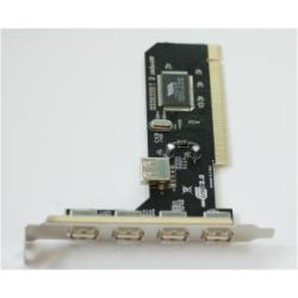 Nilox SCHEDA PCI 4 1 PORTE USB2.0 interface cards/adapter