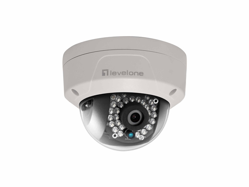 LevelOne FCS-3087 IP Indoor & outdoor Dome White surveillance camera