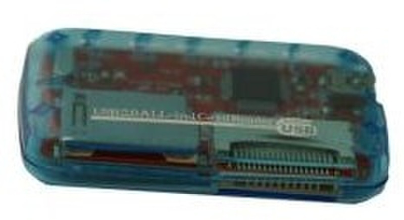 Nilox CR-EXT USB 2.0 Синий устройство для чтения карт флэш-памяти
