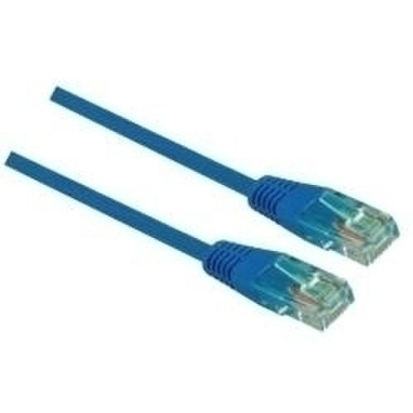 Nilox UTP5E-0.5-BLU-B 0.5m Blue networking cable