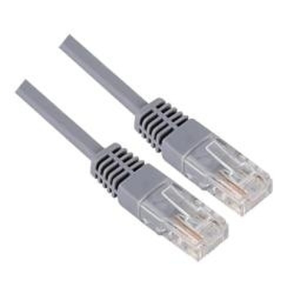 Nilox UTP5E-1-GRI-B 1m Grey networking cable