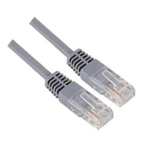 Nilox UTP5E-10-GRI-B 10м Серый сетевой кабель