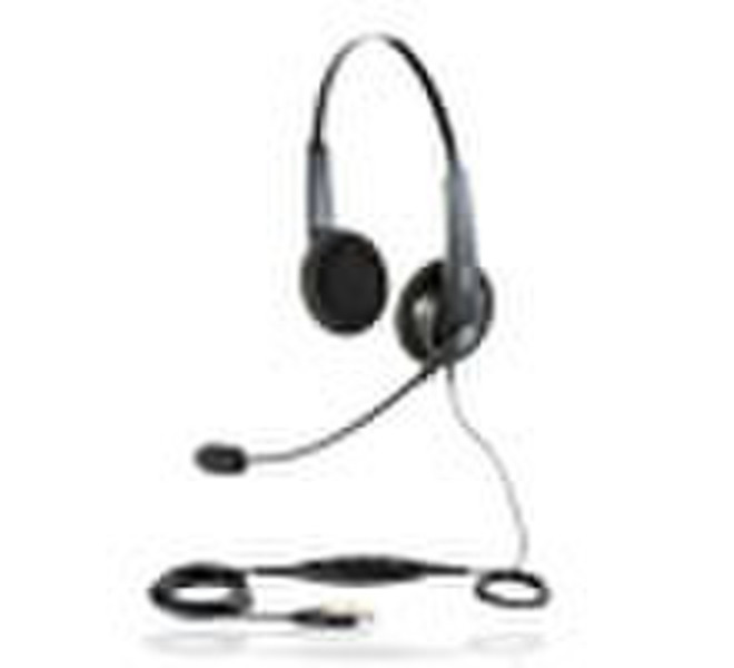 Jabra BIZ 620 Duo USB Стереофонический Черный гарнитура