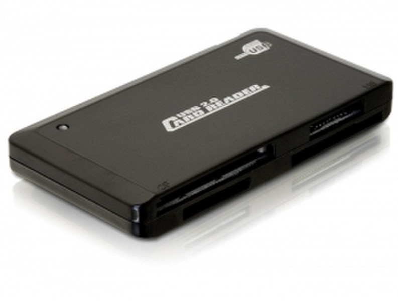 DeLOCK Forensic USB 2.0 Card Reader USB 2.0 Черный устройство для чтения карт флэш-памяти