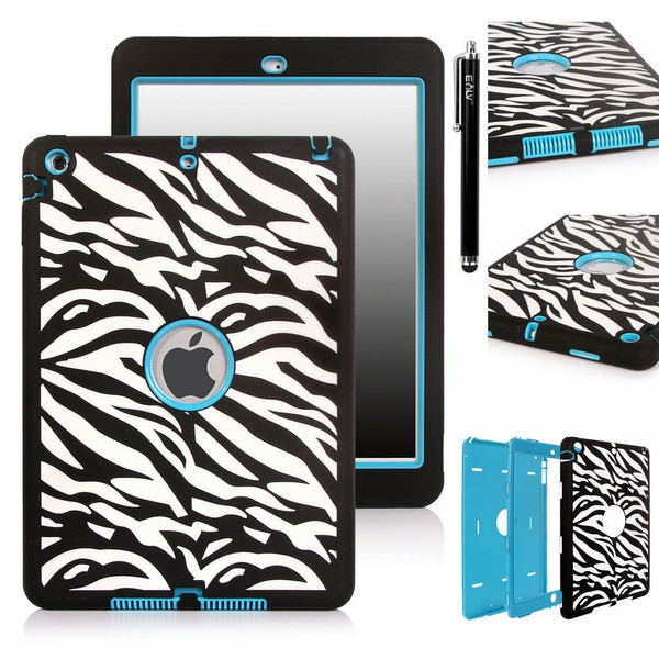 Elv IPDZEBAR-AIR-BLU Cover case Черный, Синий, Белый чехол для планшета