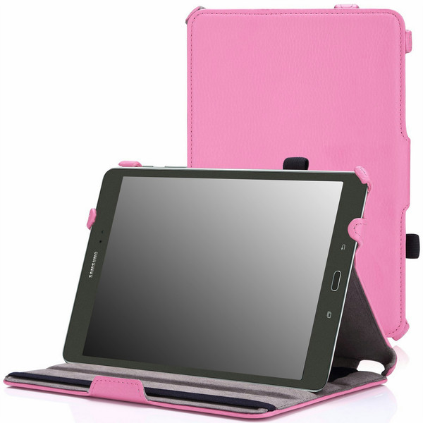 MoKo 5749146 8Zoll Blatt Pink Tablet-Schutzhülle