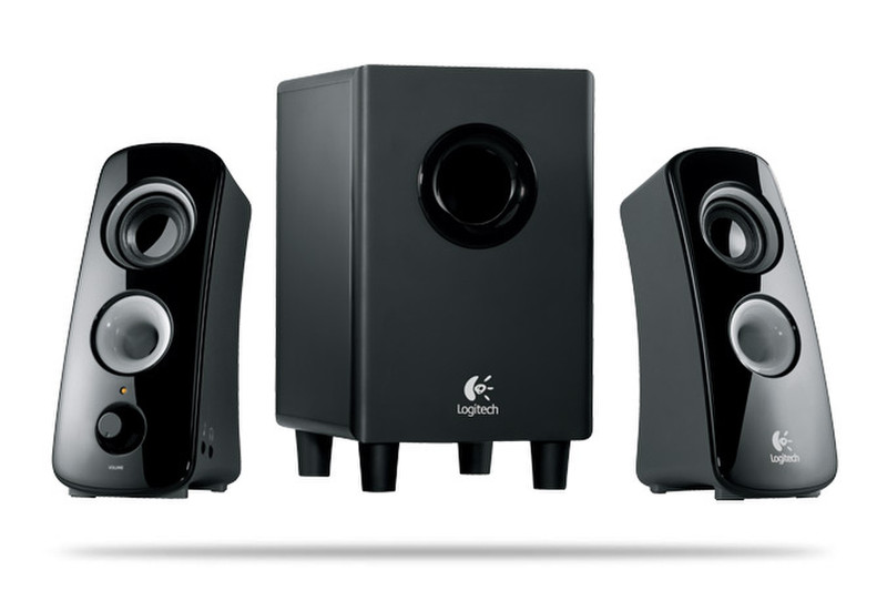 Logitech Z323 2.1channels 30W Black speaker set