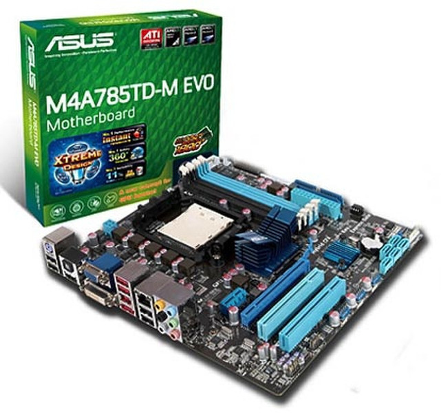 ASUS M4A79XTD EVO AMD 790X Buchse AM3 ATX Motherboard
