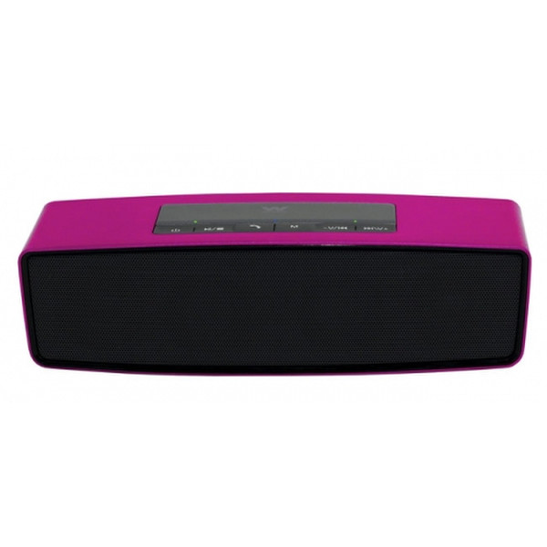 Woxter Big Bass BT-10 Stereo portable speaker 10W Rectangle Pink