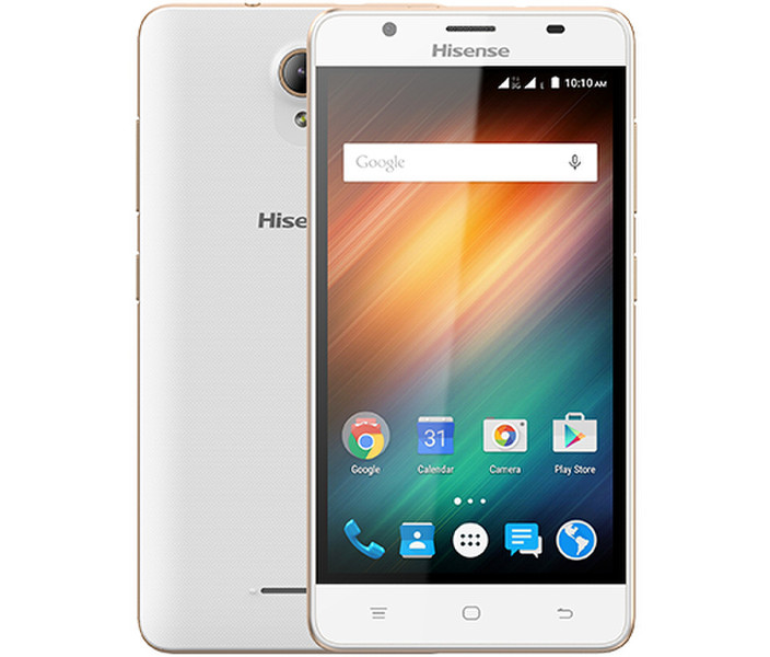 Hisense U989 Dual SIM 8GB Gold,White smartphone