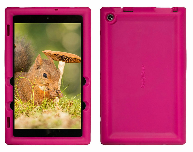 BobjGear BJGRKI6G1608 8Zoll Cover case Pink Tablet-Schutzhülle